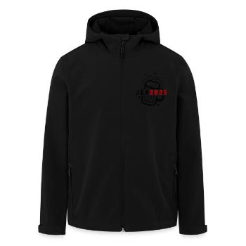 Jga 2025 Junggesellenabschied - Recycelte Männer Softshell-Jacke von Stanley/Stella - Schwarz - Vorne - AI Model Male 185 light (185cm)