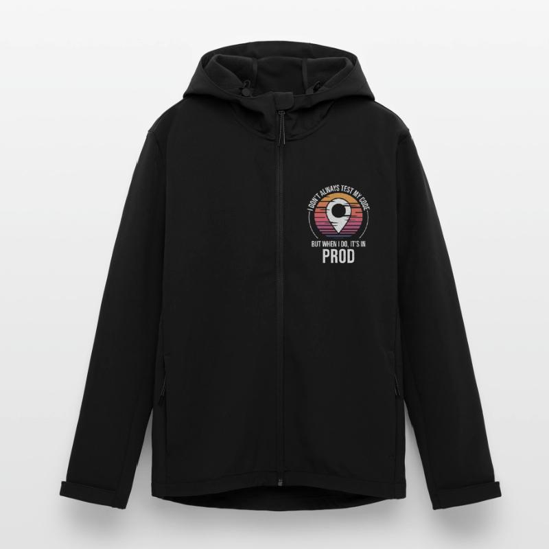Entwickler Programmierer Programmierer Prod Testing Humor Recycelte Männer Softshell-Jacke von Stanley/Stella