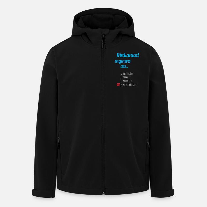 Mechanical Engineer - Men’s Recycled Softshell Jacket by Stanley/Stella - black