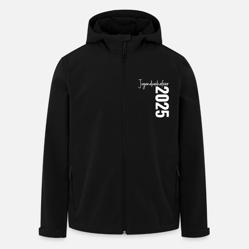 Jugendweihe Feier 2025 - Jugendweihefeier 2025 - Recycelte Männer Softshell-Jacke von Stanley/Stella - Schwarz