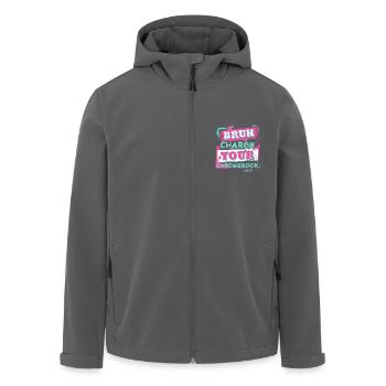 Enseignants amusants Bruh Chargez votre Chromebook Merci - Veste softshell homme en polyester recyclé Stanley/Stella - noir - Devant - AI Model Male 185 light (185cm)