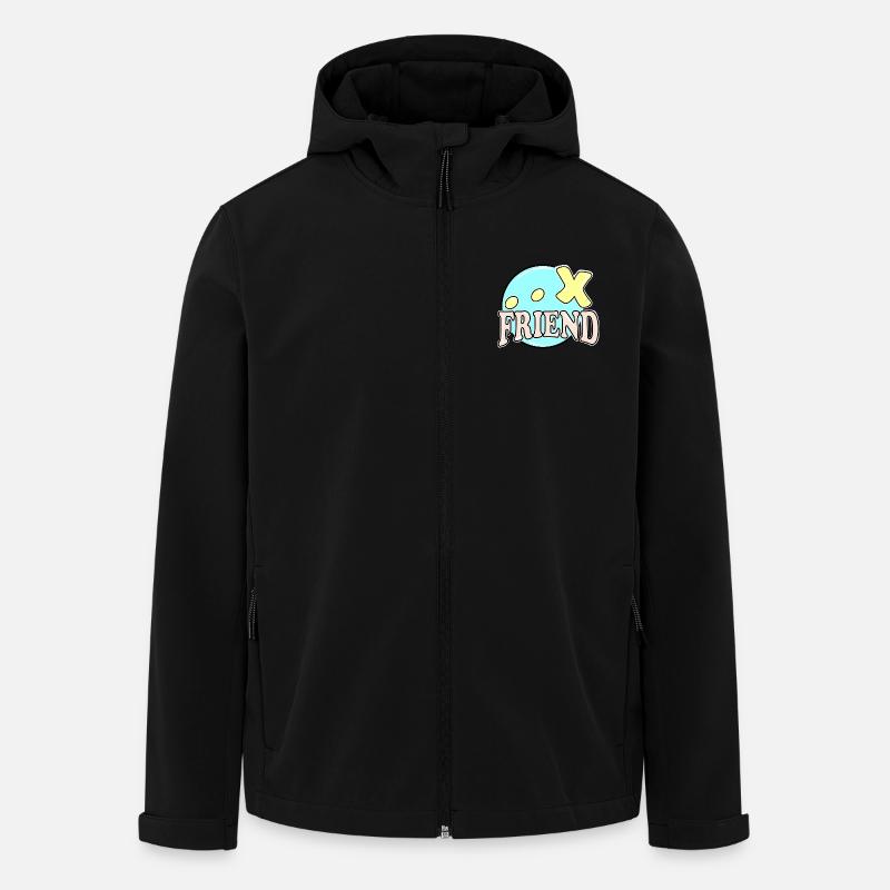 Sexfreund - Recycelte Männer Softshell-Jacke von Stanley/Stella - Schwarz