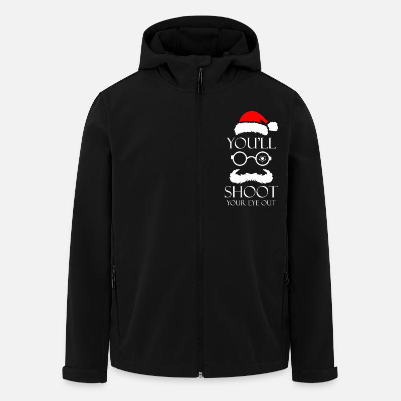 A Christmas Story - Men’s Recycled Softshell Jacket by Stanley/Stella - black