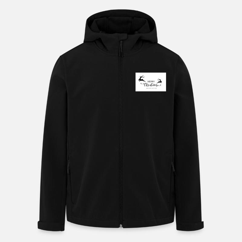 Weihnachten - Recycelte Männer Softshell-Jacke von Stanley/Stella - Schwarz