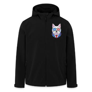West Highland Terrier - Recycelte Männer Softshell-Jacke von Stanley/Stella - Schwarz - Vorne - AI Model Male 185 light (185cm)