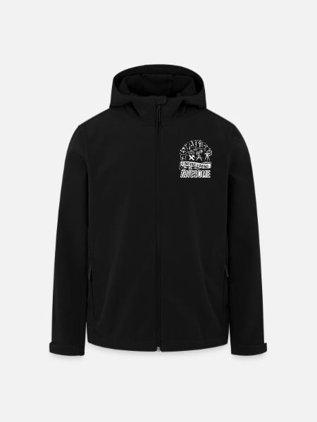Engineer Engineering Is Awesome - Men’s Recycled Softshell Jacket by Stanley/Stella - black