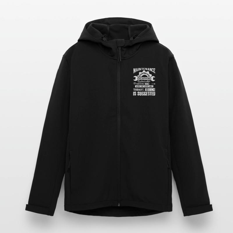 Maintenance Technician Having Technical Problems Men’s Recycled Softshell Jacket by Stanley/Stella