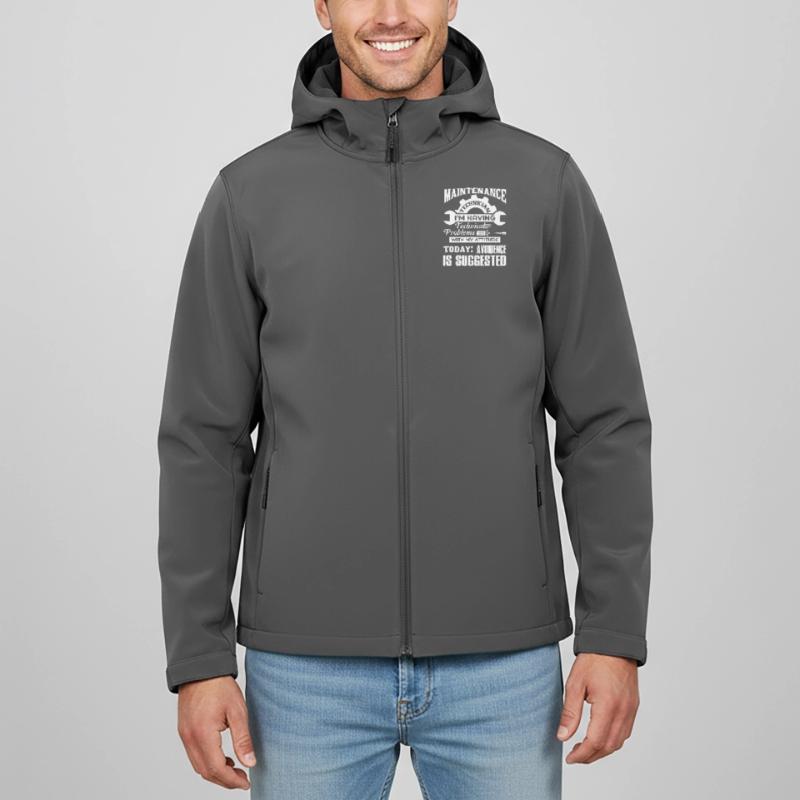 Maintenance Technician Having Technical Problems Men’s Recycled Softshell Jacket Discoverer by Stanley/Stella