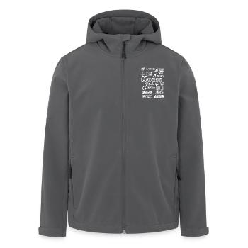 Nurse Midwife Nurse Midwife Job - Men’s Recycled Softshell Jacket by Stanley/Stella - black - Front - AI Model Male 185 light (185cm)