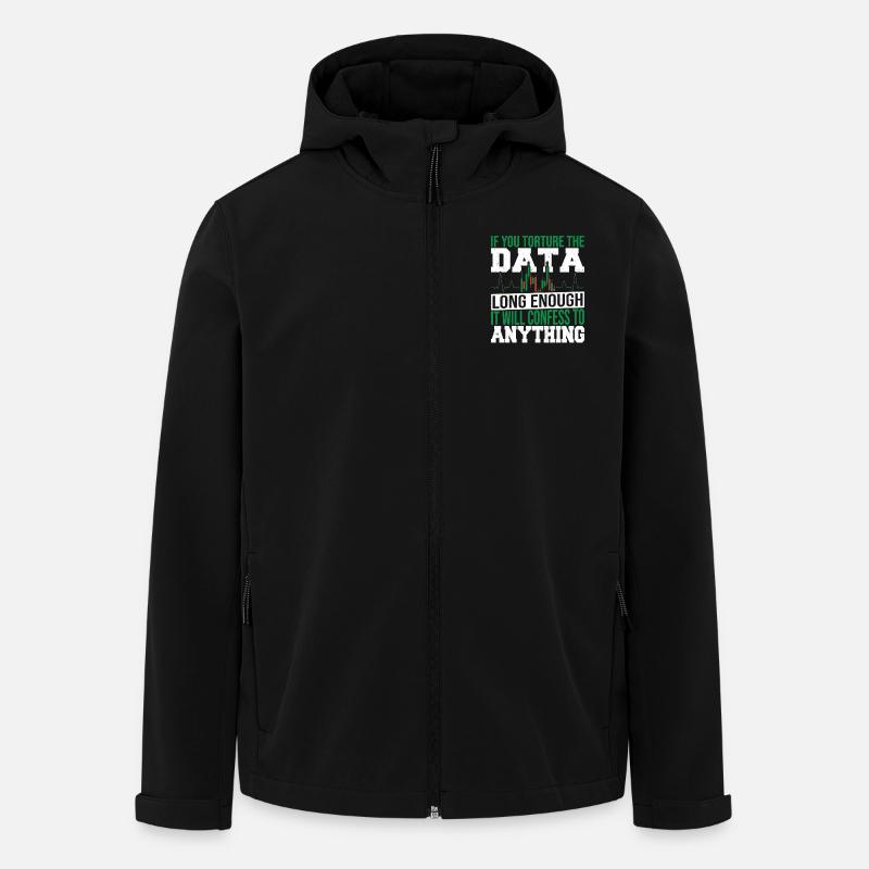 Datenanalyse Datenintegration Datenwissenschaft - Recycelte Männer Softshell-Jacke von Stanley/Stella - Schwarz