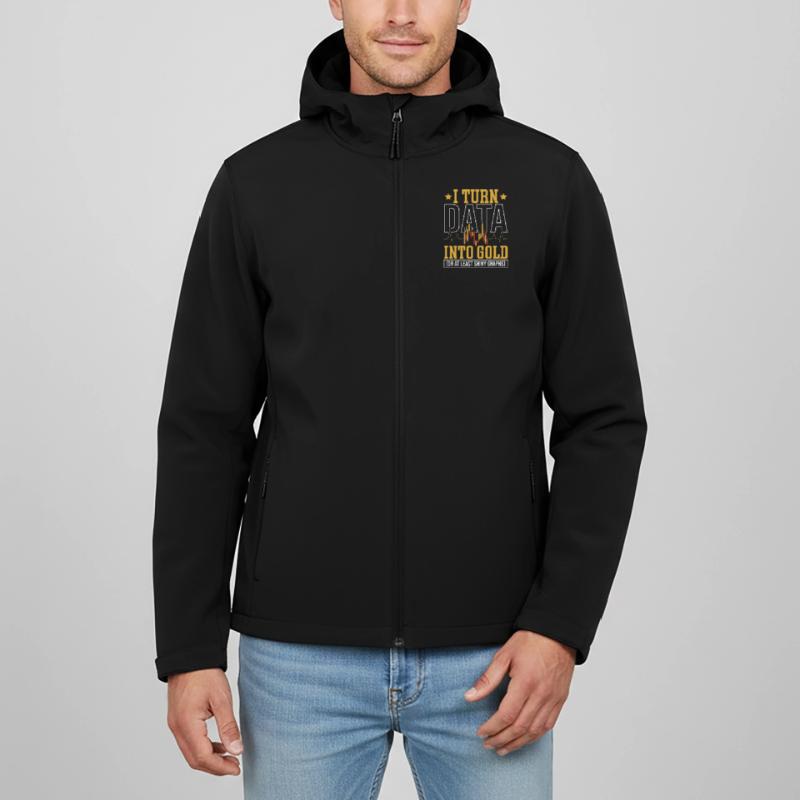 Statistics, Data Processing, Data Science Men’s Recycled Softshell Jacket by Stanley/Stella