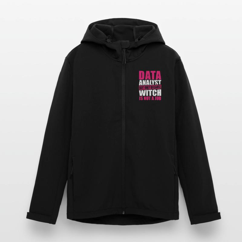 Geek Data Collector Data Analysis Data Science Men’s Recycled Softshell Jacket by Stanley/Stella