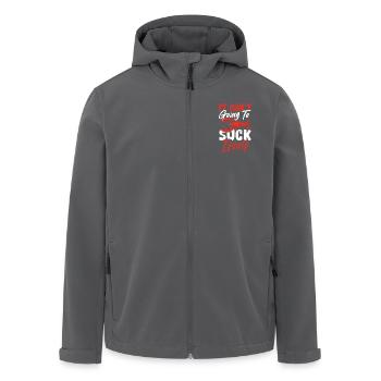 Écrevisses Écrevisses Crabe Ça ne suce pas tout seul - Veste softshell homme en polyester recyclé Stanley/Stella - noir - Devant - AI Model Male 185 light (185cm)