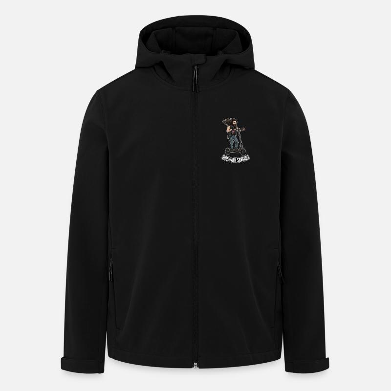 Sidewalk Savages - Men’s Recycled Softshell Jacket by Stanley/Stella - black