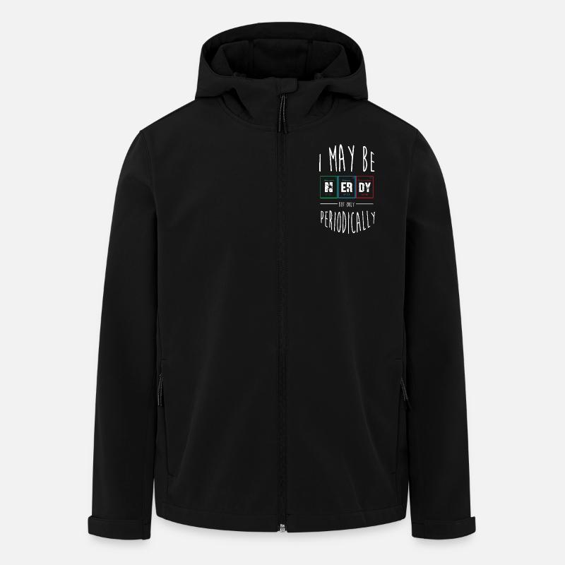 Periodic table - Men’s Recycled Softshell Jacket by Stanley/Stella - black