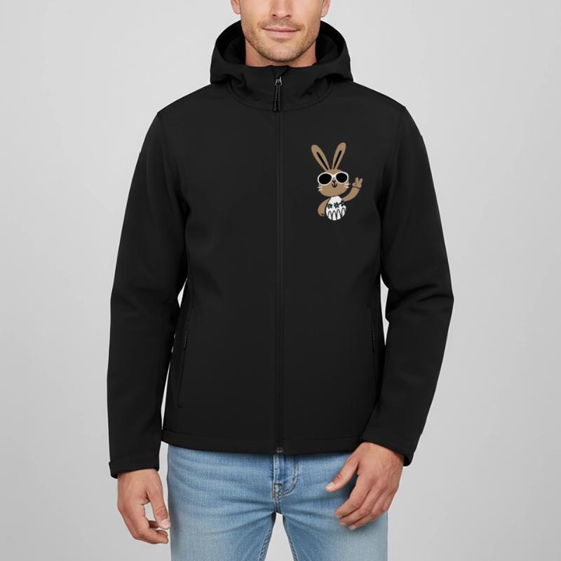 Happy Easter - Easter Bunny - Easter Egg - Gift Men’s Recycled Softshell Jacket by Stanley/Stella
