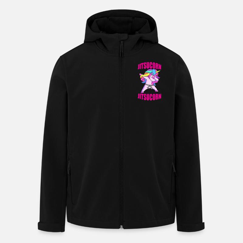 Jiu Jitsu Selbstverteidigung - Recycelte Männer Softshell-Jacke von Stanley/Stella - Schwarz