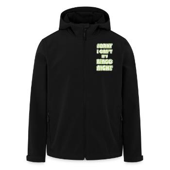 Bingo - Recycelte Männer Softshell-Jacke von Stanley/Stella - Schwarz - Vorne - AI Model Male 185 light (185cm)
