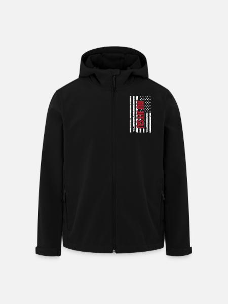 Jiu Jitsu Autodéfense - Veste softshell homme en polyester recyclé Stanley/Stella - noir