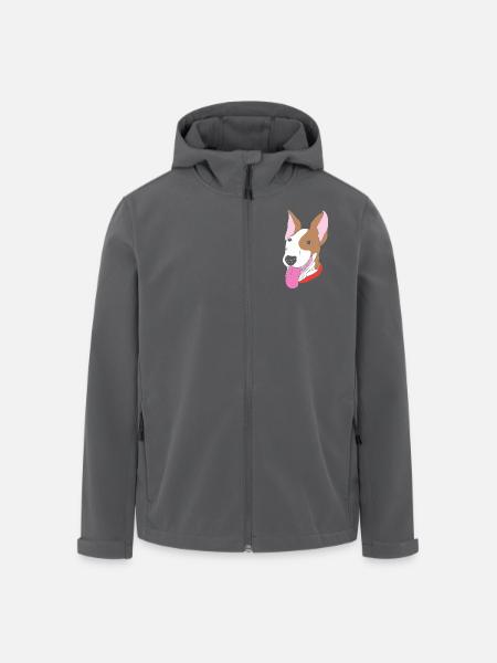 Bull terrier - Men’s Recycled Softshell Jacket by Stanley/Stella - black