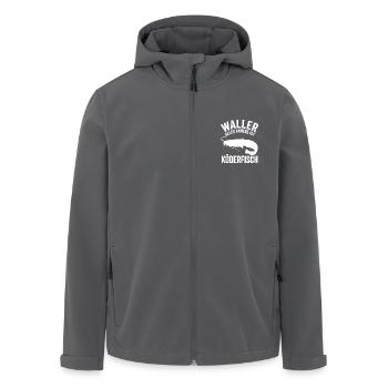 Wels Waller fischen Sportfischen Welsangeln - Recycelte Männer Softshell-Jacke von Stanley/Stella - Anthrazit - Vorne - AI Model Male 185 light (185cm)
