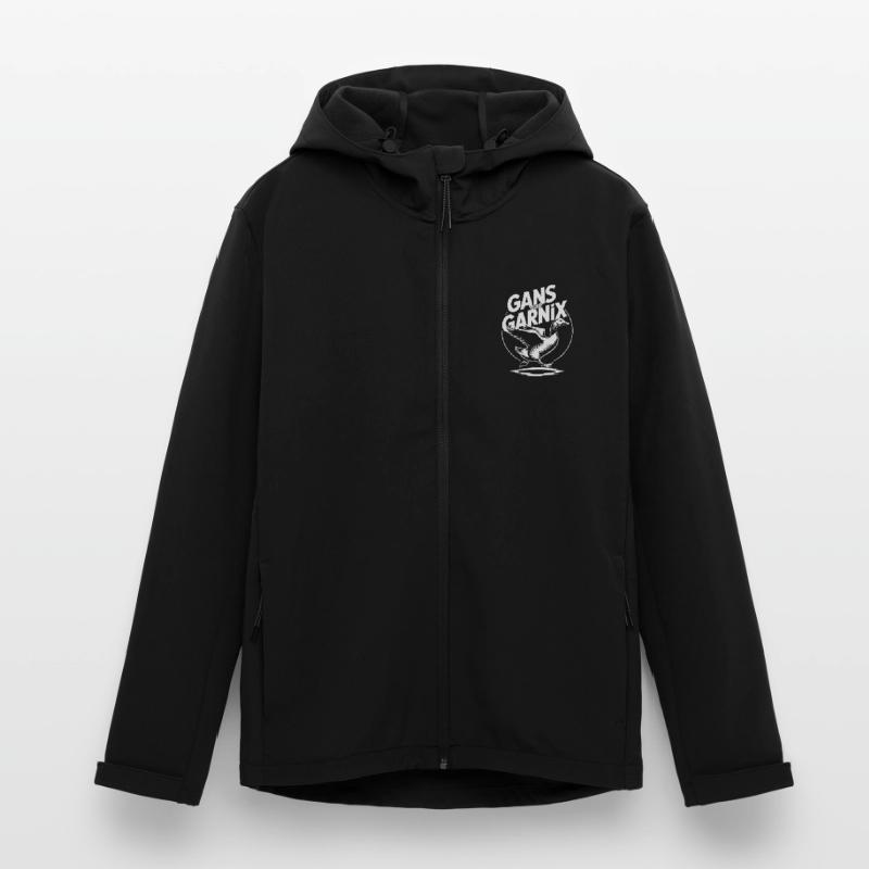 Gans oder garnix Gans und lustiger Spruch Recycelte Männer Softshell-Jacke von Stanley/Stella