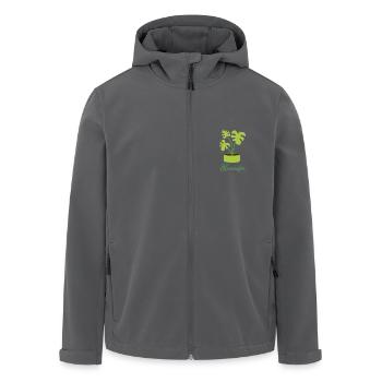 Blumenfee Blume Pflanze Gärtner Floristin Geschenk - Recycelte Männer Softshell-Jacke von Stanley/Stella - Schwarz - Vorne - AI Model Male 185 light (185cm)