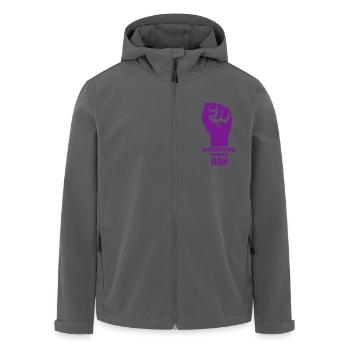 Journée internationale de la femme - Cadeau - Veste softshell homme en polyester recyclé Stanley/Stella - noir - Devant - AI Model Male 185 light (185cm)