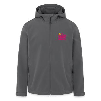 Sunny Summer Moments Vibes Sommer Sonne - Recycelte Männer Softshell-Jacke von Stanley/Stella - Schwarz - Vorne - AI Model Male 185 light (185cm)