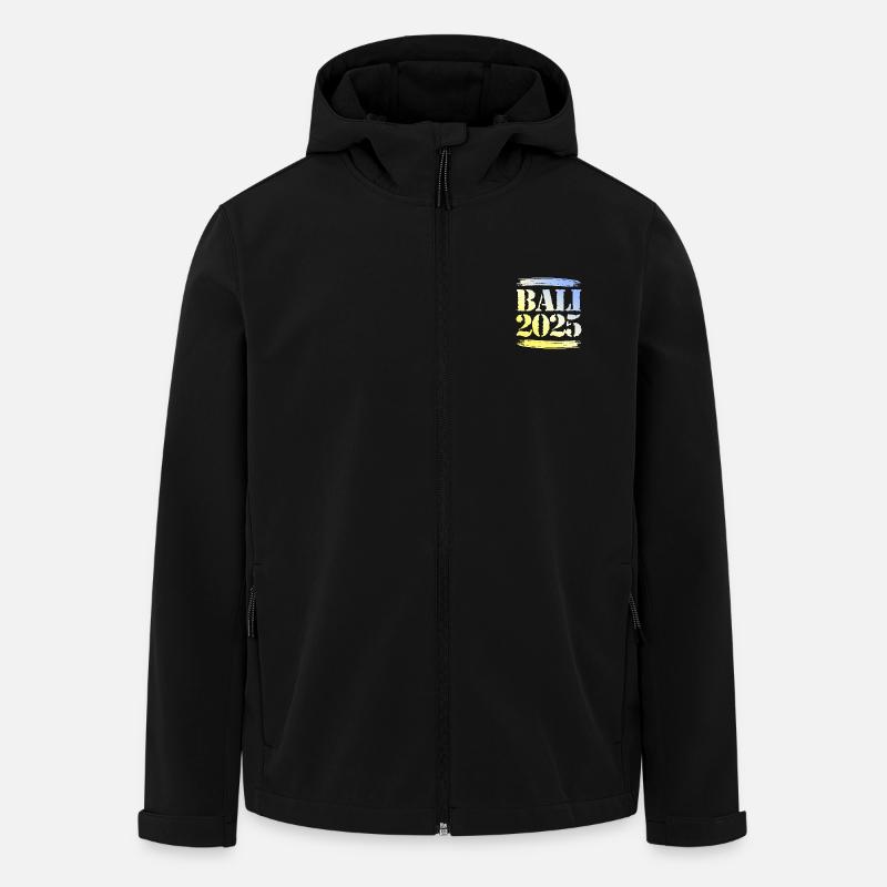 Bali 2025 - Men’s Recycled Softshell Jacket by Stanley/Stella - black