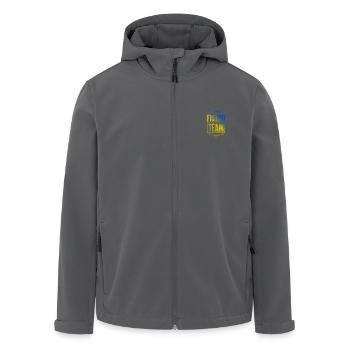 Équipage de pêche - Veste softshell homme en polyester recyclé Stanley/Stella - noir - Devant - AI Model Male 185 light (185cm)