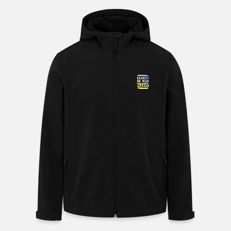 Lloret De Mar 2025 - Recycelte Männer Softshell-Jacke von Stanley/Stella - Schwarz