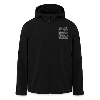 Funny Artist Painter Is My Art Ok Drawing Gift - Recycelte Männer Softshell-Jacke von Stanley/Stella - Schwarz - Vorne - AI Model Male 185 light (185cm)