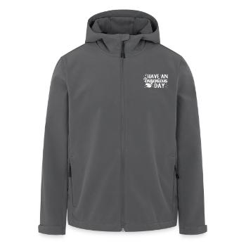 Peintre d’art drôle avoir un cadeau d’artiste ingénieux de jour - Veste softshell homme en polyester recyclé Stanley/Stella - charbon - Devant - AI Model Male 185 light (185cm)