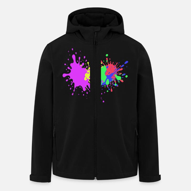 Party Gift Extravagant - Men’s Recycled Softshell Jacket by Stanley/Stella - black