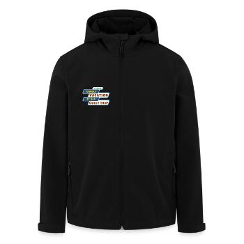 Ce ne sont pas des vacances en famille, c’est un voyage de culpabilité - Veste softshell homme en polyester recyclé Stanley/Stella - noir - Devant - AI Model Male 185 light (185cm)