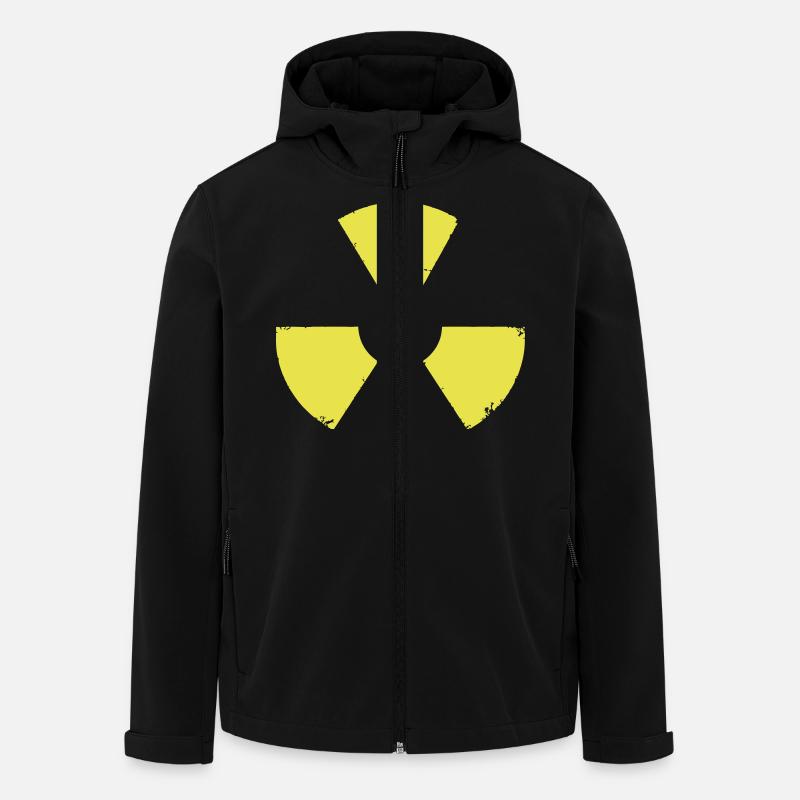 ATOMIC RADIOACTIVE - Veste softshell homme en polyester recyclé Stanley/Stella - noir