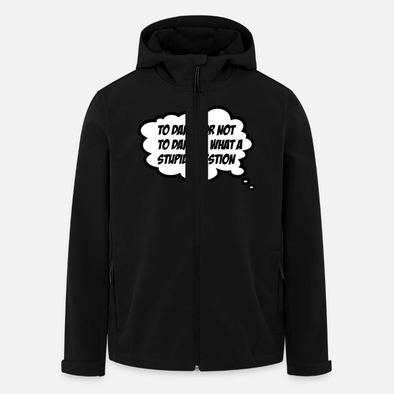 dance - Men’s Recycled Softshell Jacket by Stanley/Stella - black