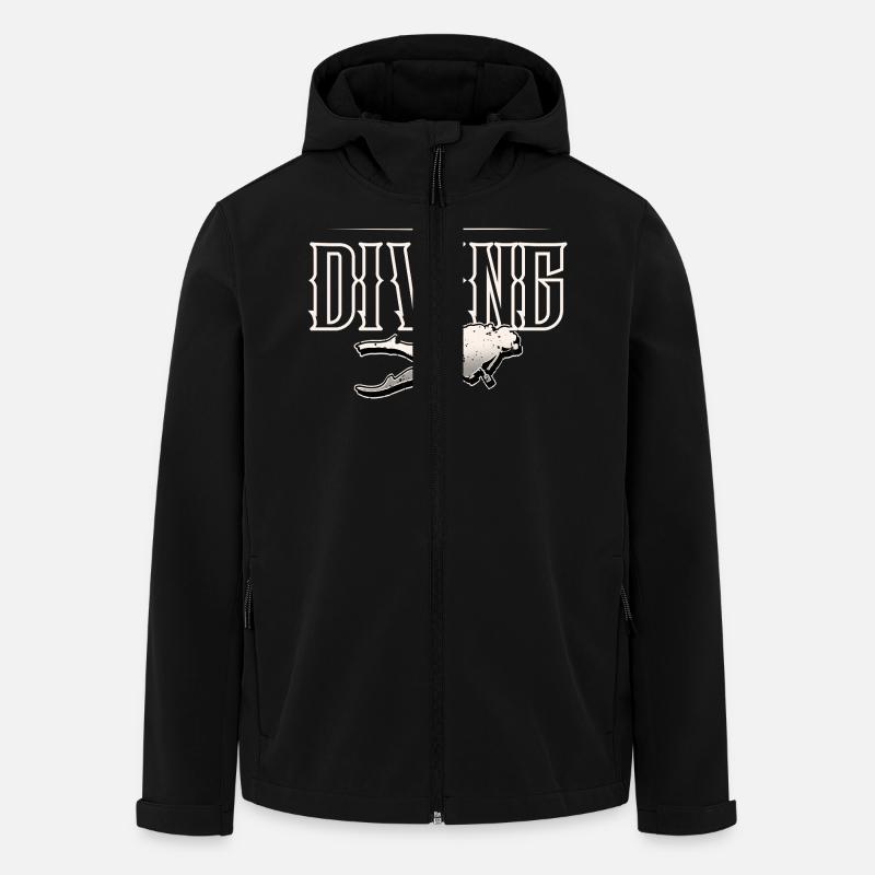 Dive - Men’s Recycled Softshell Jacket by Stanley/Stella - black