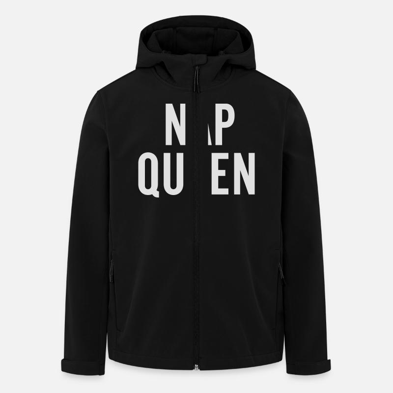 nap queen - Recycelte Männer Softshell-Jacke von Stanley/Stella - Schwarz