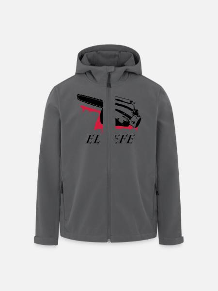 el jefe - Men’s Recycled Softshell Jacket by Stanley/Stella - black
