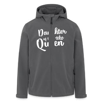 Daughter of the Queen - Recycelte Männer Softshell-Jacke von Stanley/Stella - Schwarz - Vorne - AI Model Male 185 light (185cm)