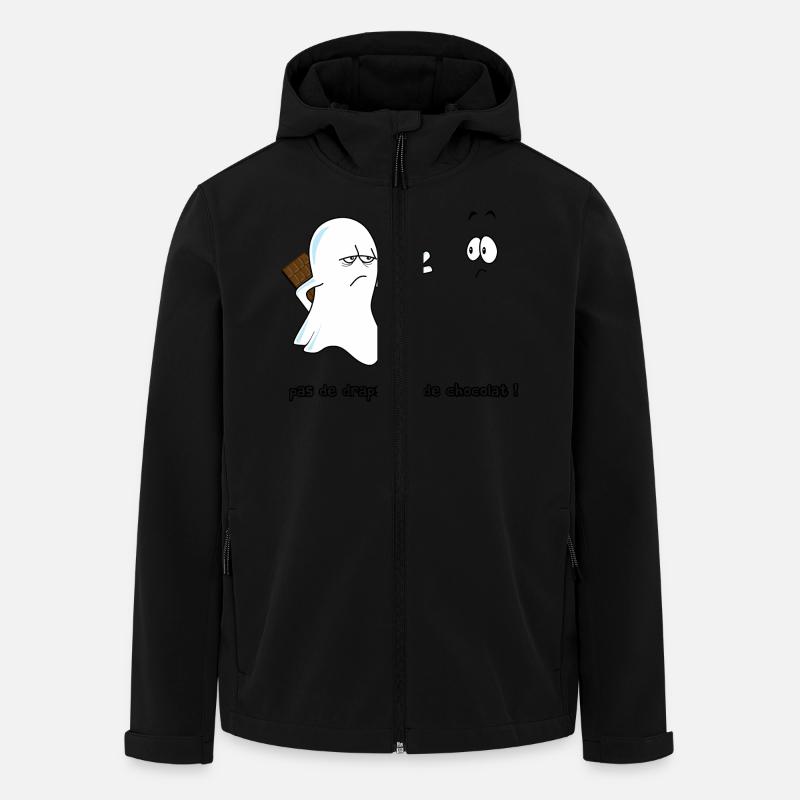 No choco - Men’s Recycled Softshell Jacket by Stanley/Stella - black