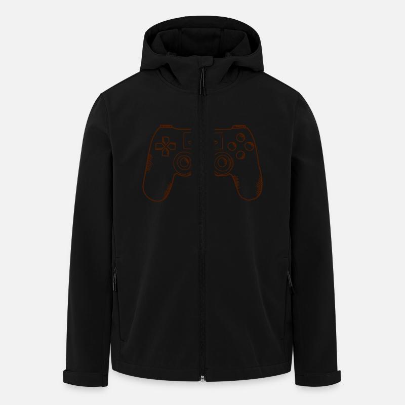 Game Pad - Veste softshell homme en polyester recyclé Stanley/Stella - noir
