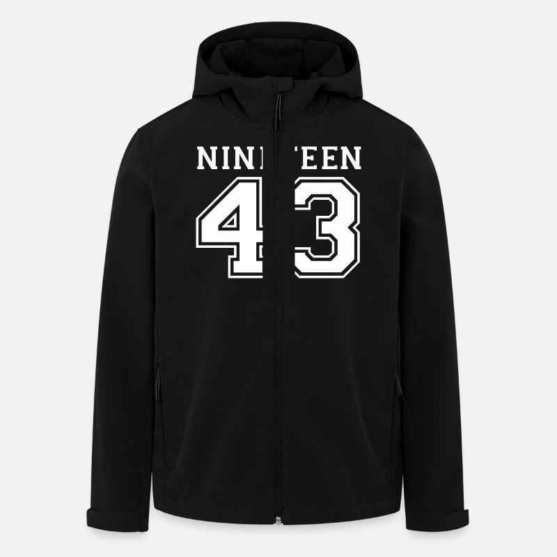 1943 - Men’s Recycled Softshell Jacket by Stanley/Stella - black