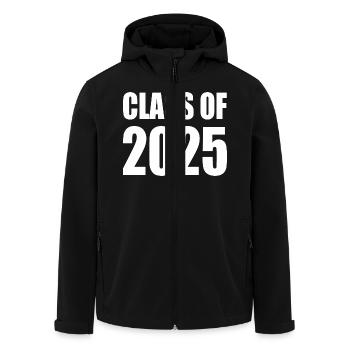 Class of 2025 - Recycelte Männer Softshell-Jacke von Stanley/Stella - Schwarz - Vorne - AI Model Male 185 light (185cm)