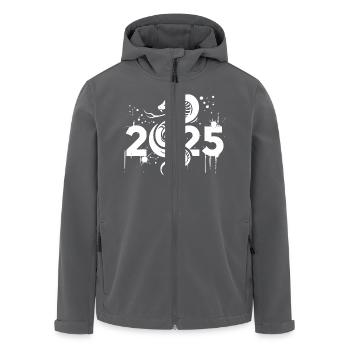 Fantasy Drache Anime Drachenkopf Mythos Reptilienschlange - Recycelte Männer Softshell-Jacke von Stanley/Stella - Schwarz - Vorne - AI Model Male 185 light (185cm)