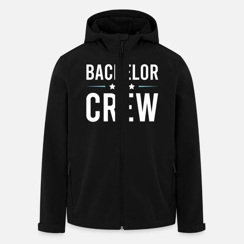 Équipage Bachelor - Veste softshell homme en polyester recyclé Stanley/Stella - noir