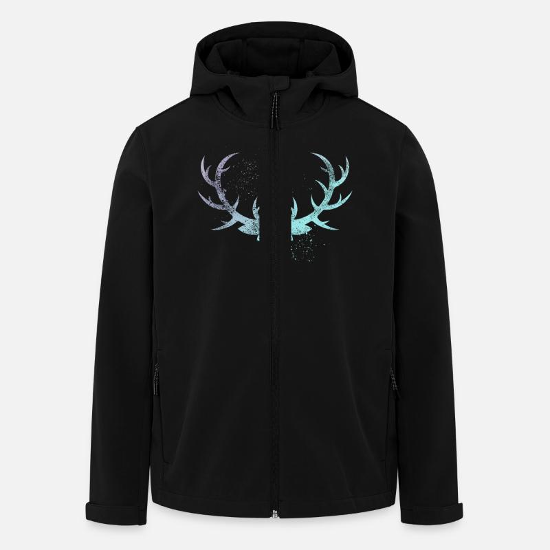 Antler - Men’s Recycled Softshell Jacket Discoverer by Stanley/Stella - black