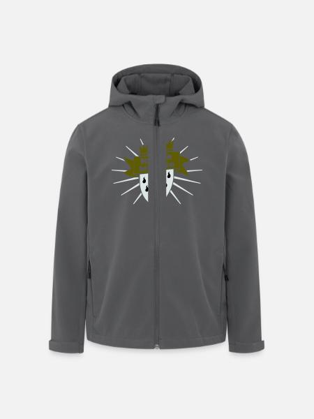 Kölsch fille - Veste softshell homme en polyester recyclé Stanley/Stella - noir